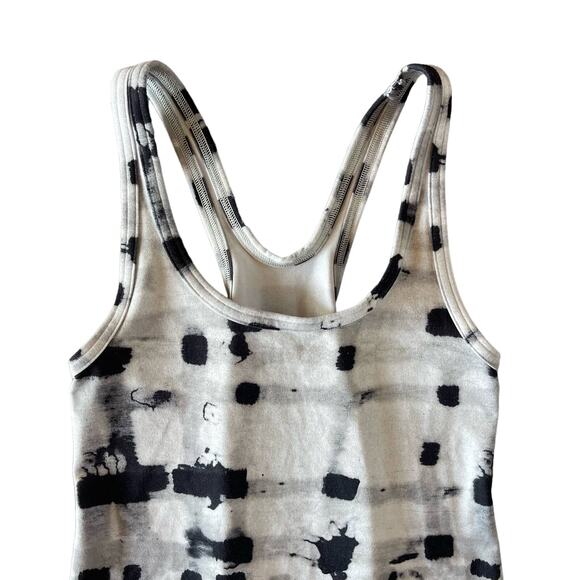 Lululemon Studio Racerback Tank Ghost Weave White - Picture 2 of 6